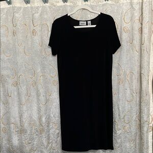 Chico's Black Ribbed  Dress